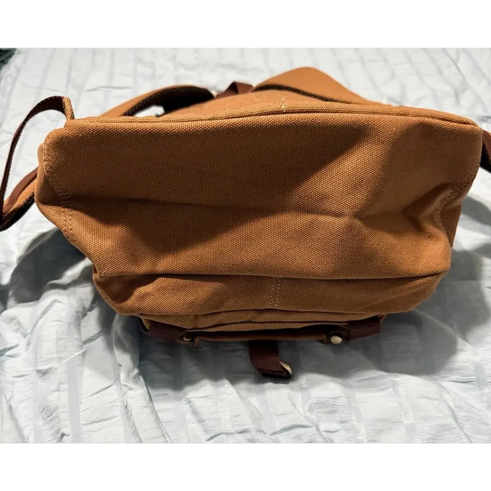 KAUKKO Men Canvas Backpack Laptop School Satchel Travel camping Bag Rucksack 316